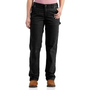 NWT Carhartt Women’s Rugged Flex Loose Fit Canvas Work Pant Size 2 Short